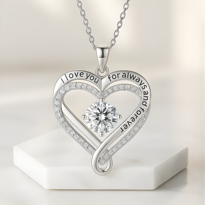 For Her Infinity Heart Necklace