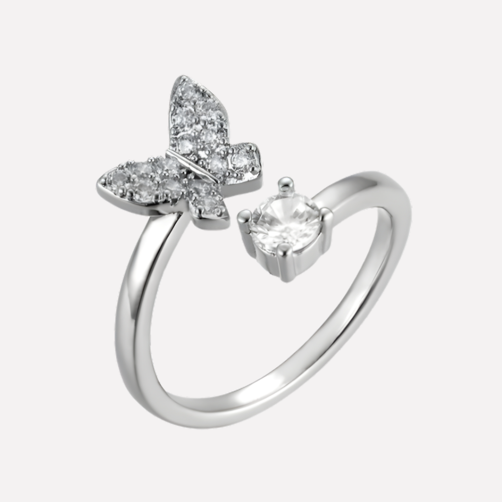 Men’s Initial Ring with Zirconia