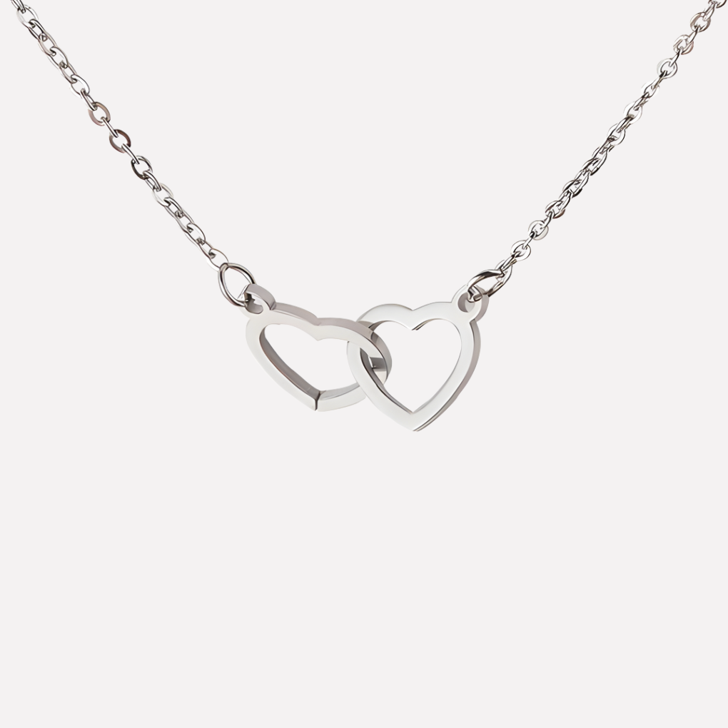 Engraved Heart Necklace with Keepsake Bear