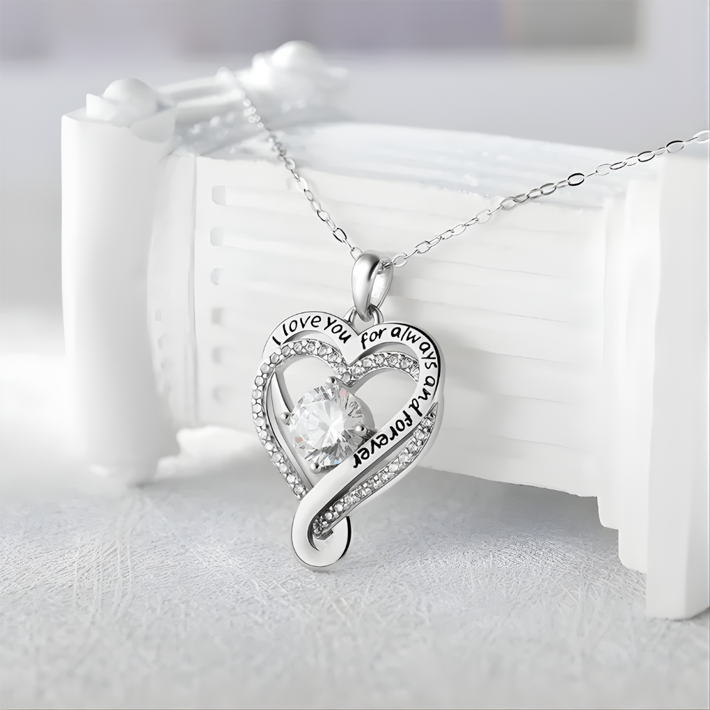 For Her Infinity Heart Necklace