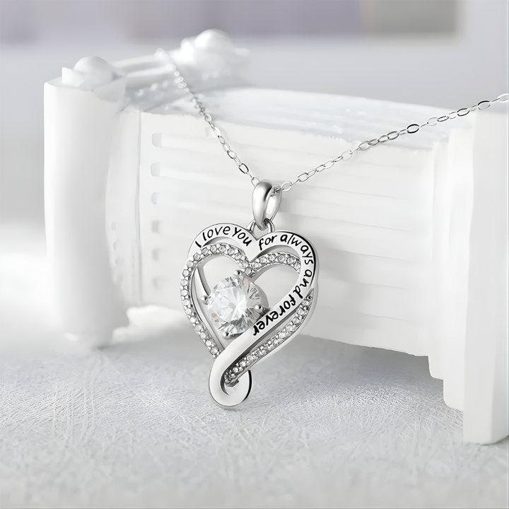 For Her Infinity Heart Necklace