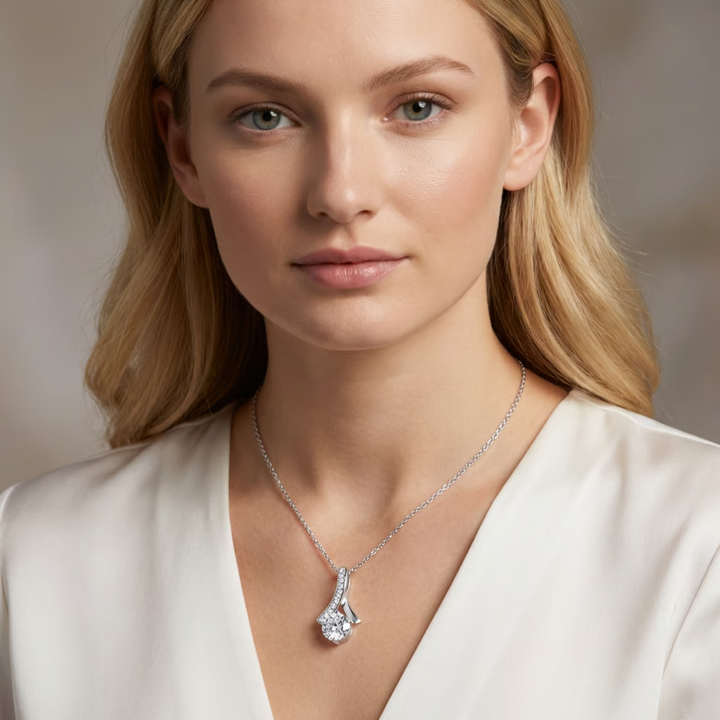 For Granddaughter – Keep Me in Your Heart Necklace