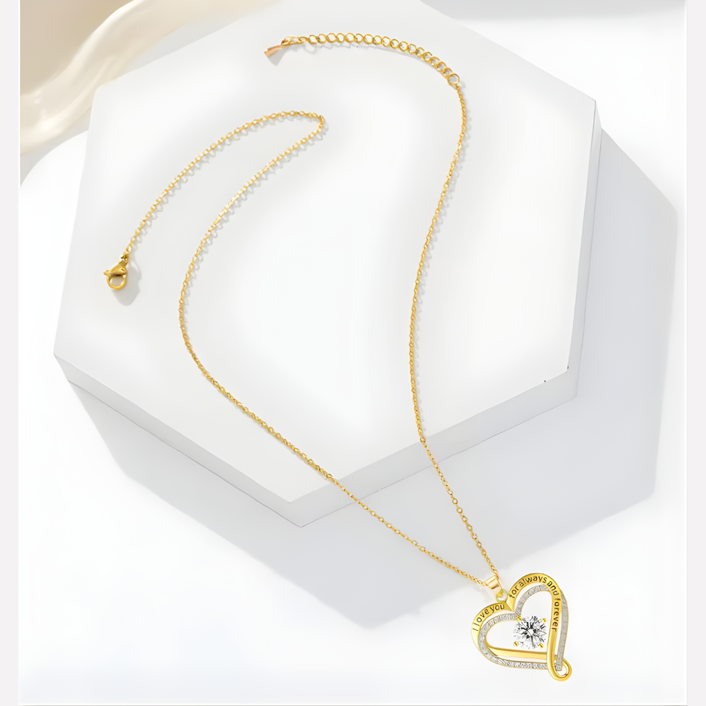 For Her Infinity Heart Necklace