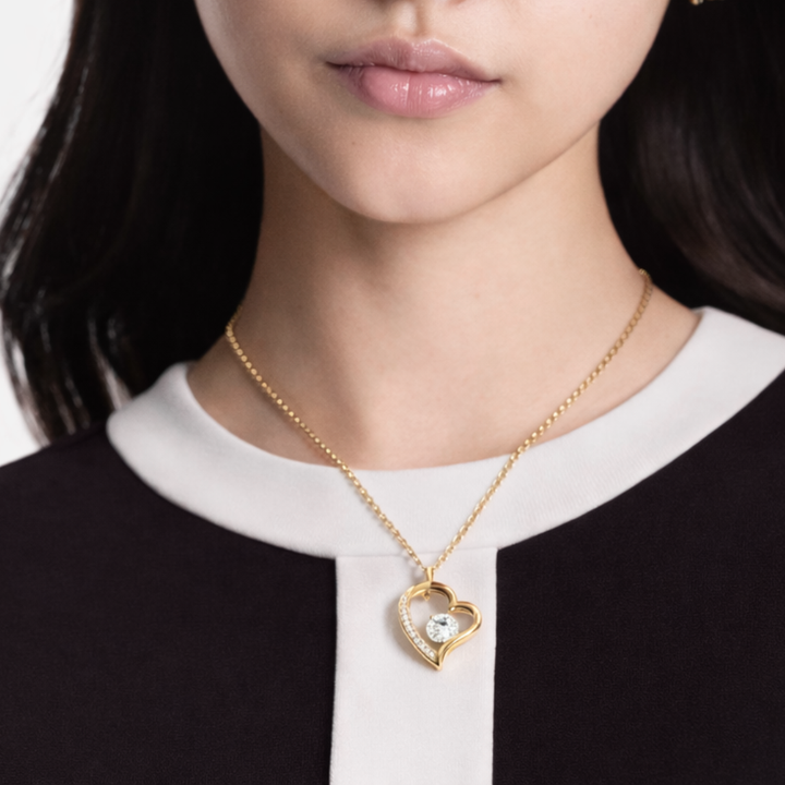 To My Love Heart Necklace