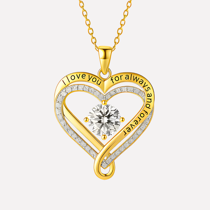 For Her Infinity Heart Necklace