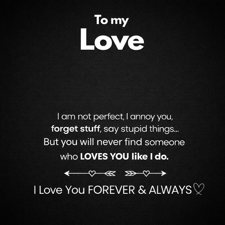 To My Love Heart Necklace