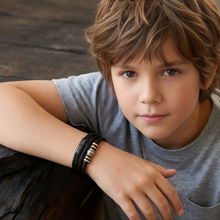 For Grandson – I Will Always Be With You Bracelet