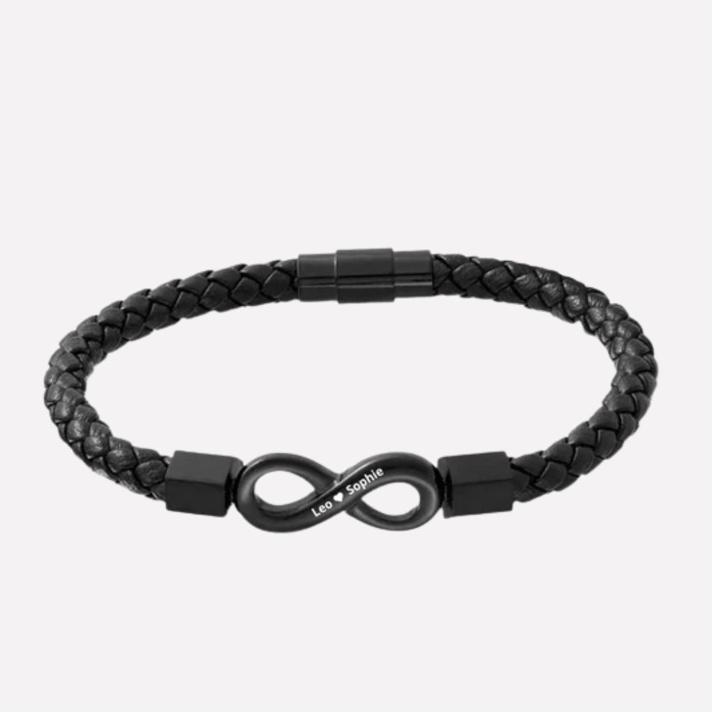 Personalized Infinity Bracelet