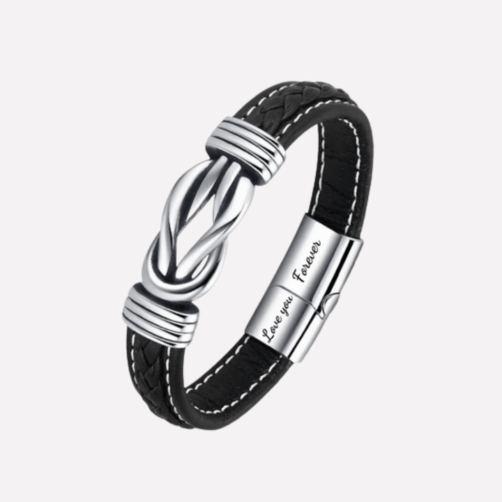 “To My Man I Love You Forever” Infinity Bracelet