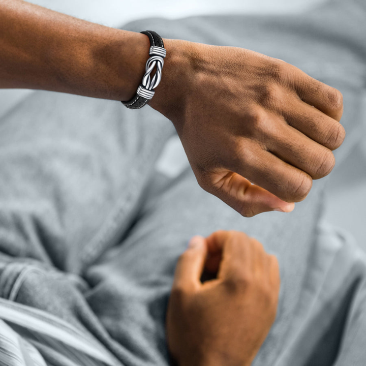 To My Grandson Infinity Bracelet