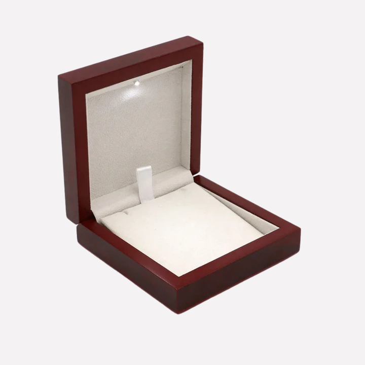 Mahogany Style LED Spotlight Box