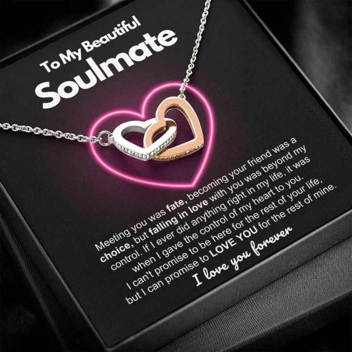 Interlocking Hearts Necklace