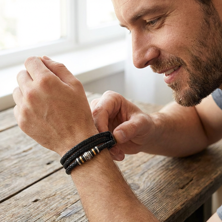 Love Bracelet – “To My Man I Will Love You Forever”