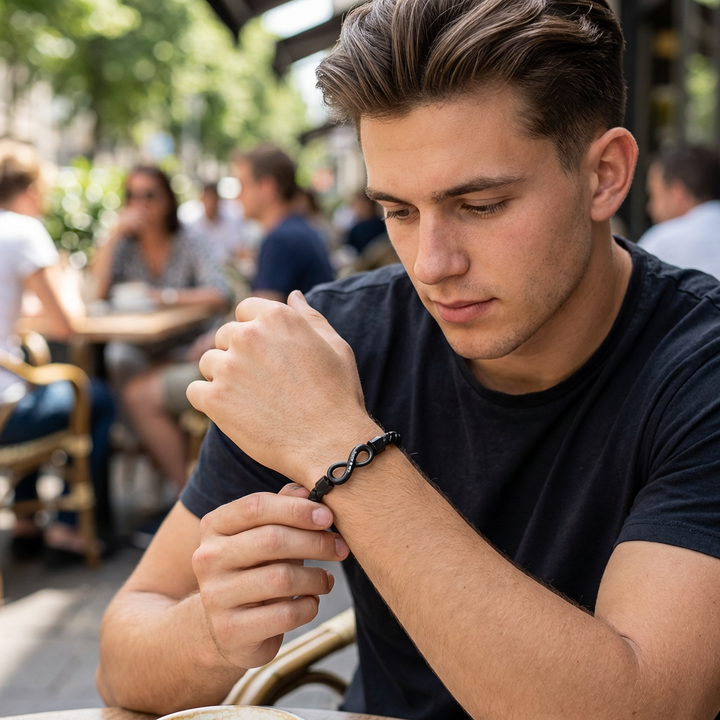 Personalized Infinity Bracelet