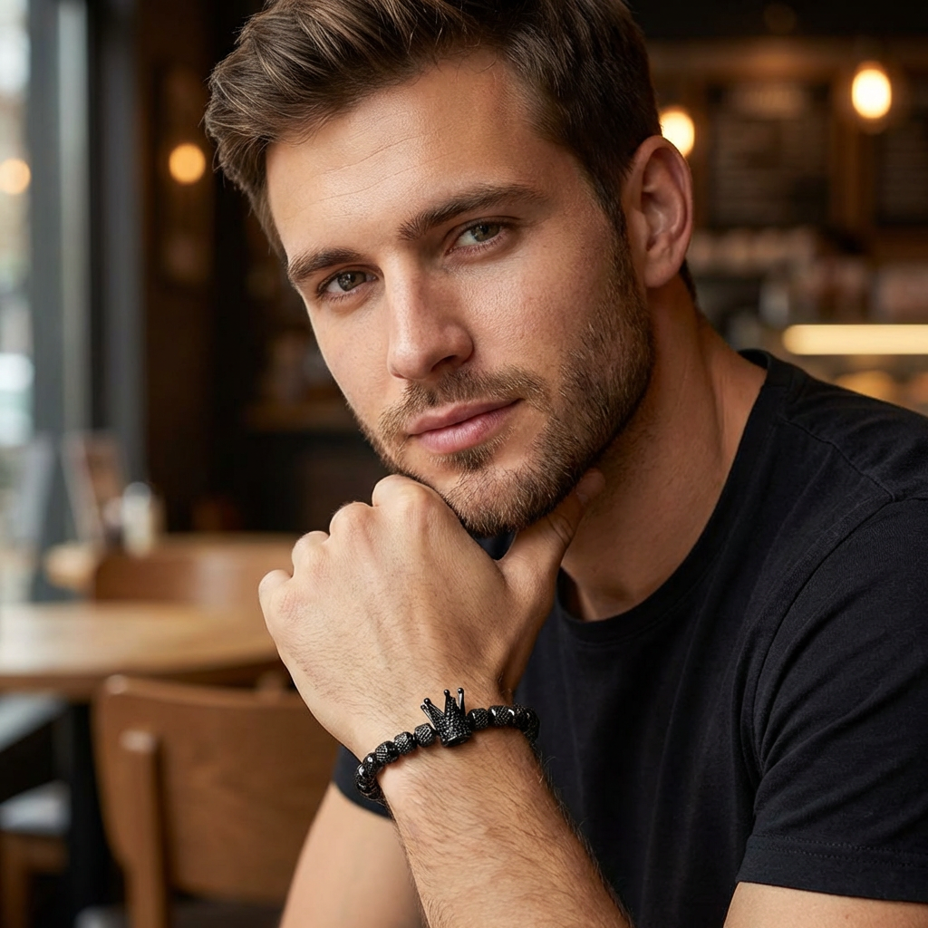 Crown Bracelet – “To My Man”