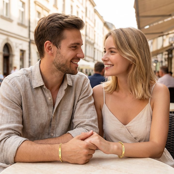 Personalized Bracelets for Couples