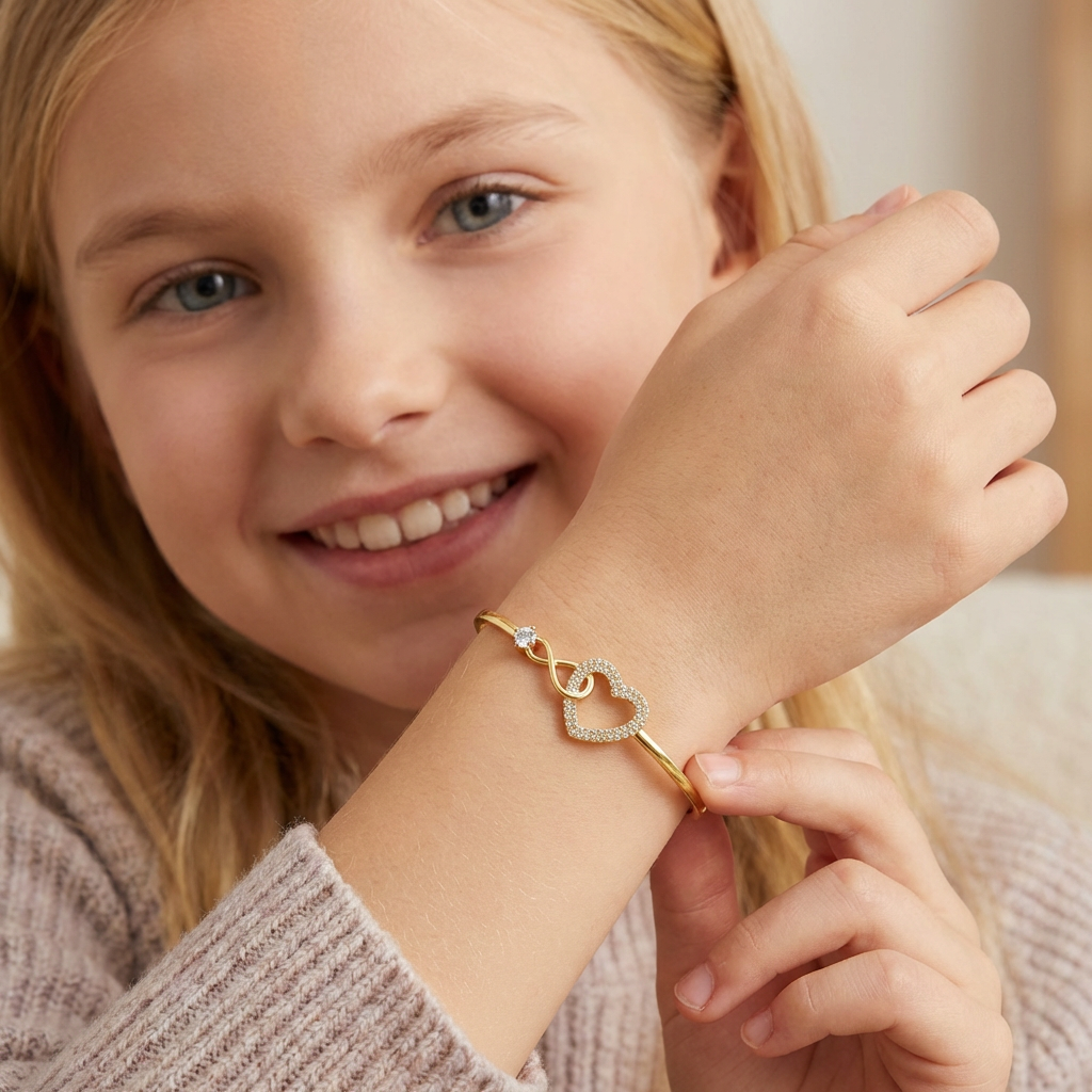 Infinity Heart Bracelet