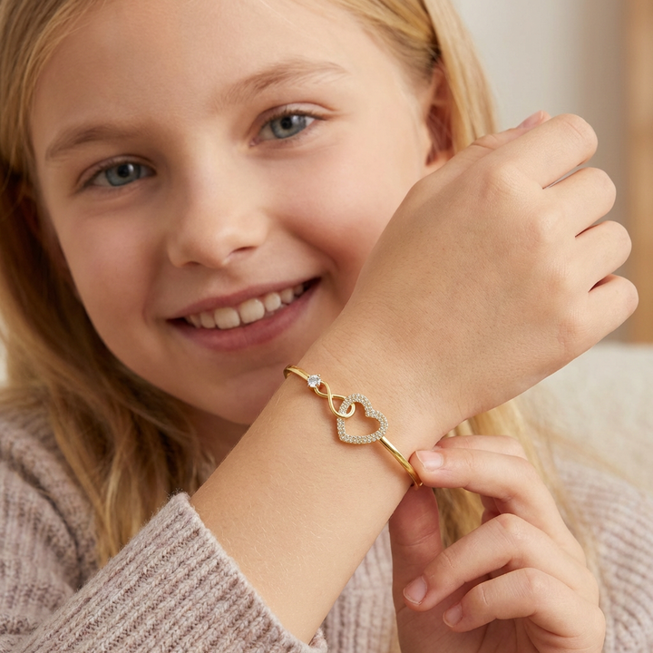 Infinity Heart Bracelet