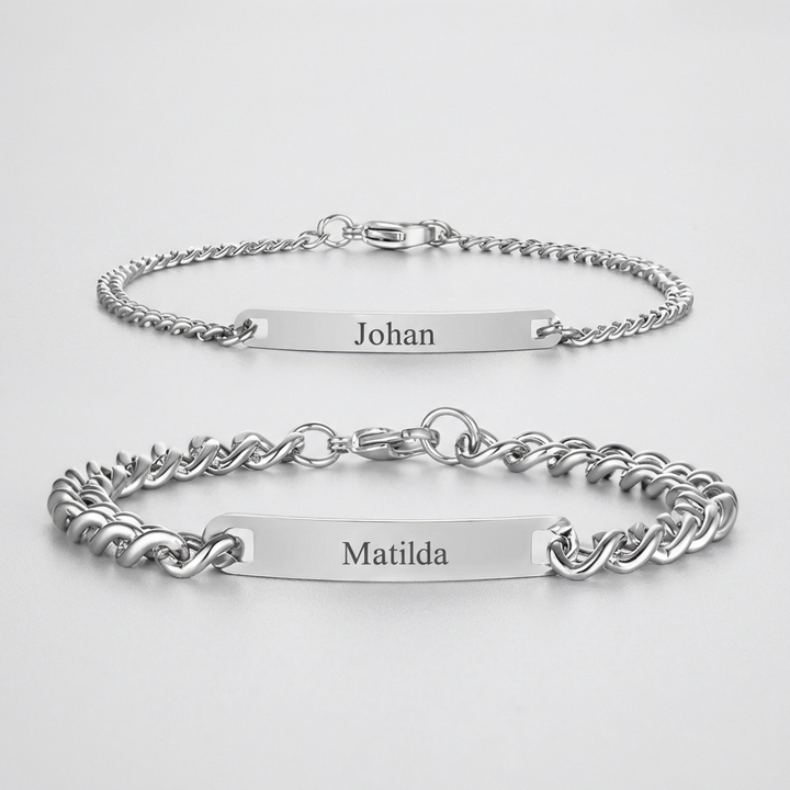 Personalized Bracelets for Couples
