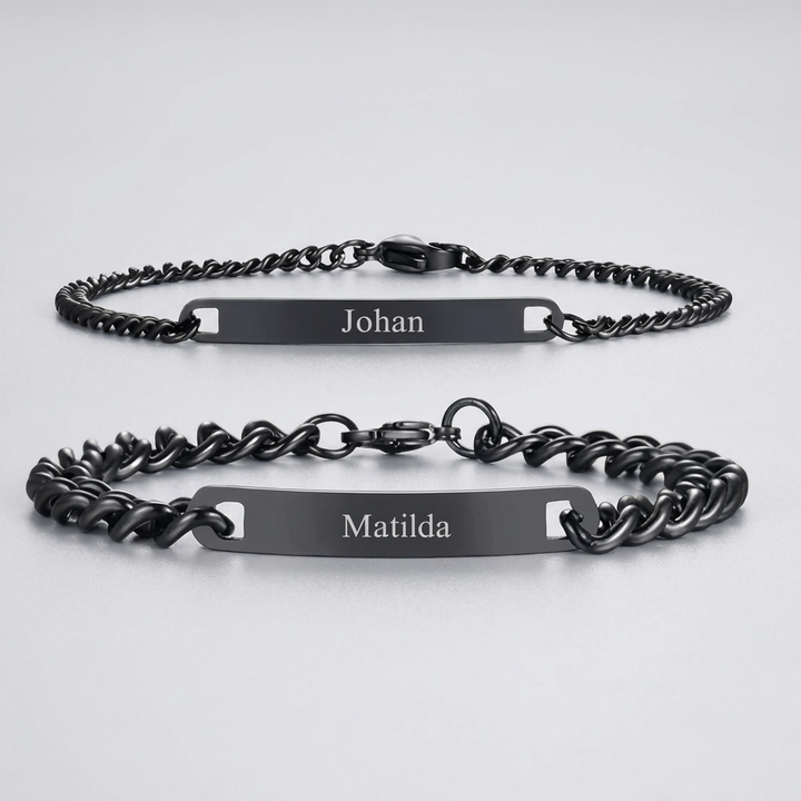 Personalized Bracelets for Couples