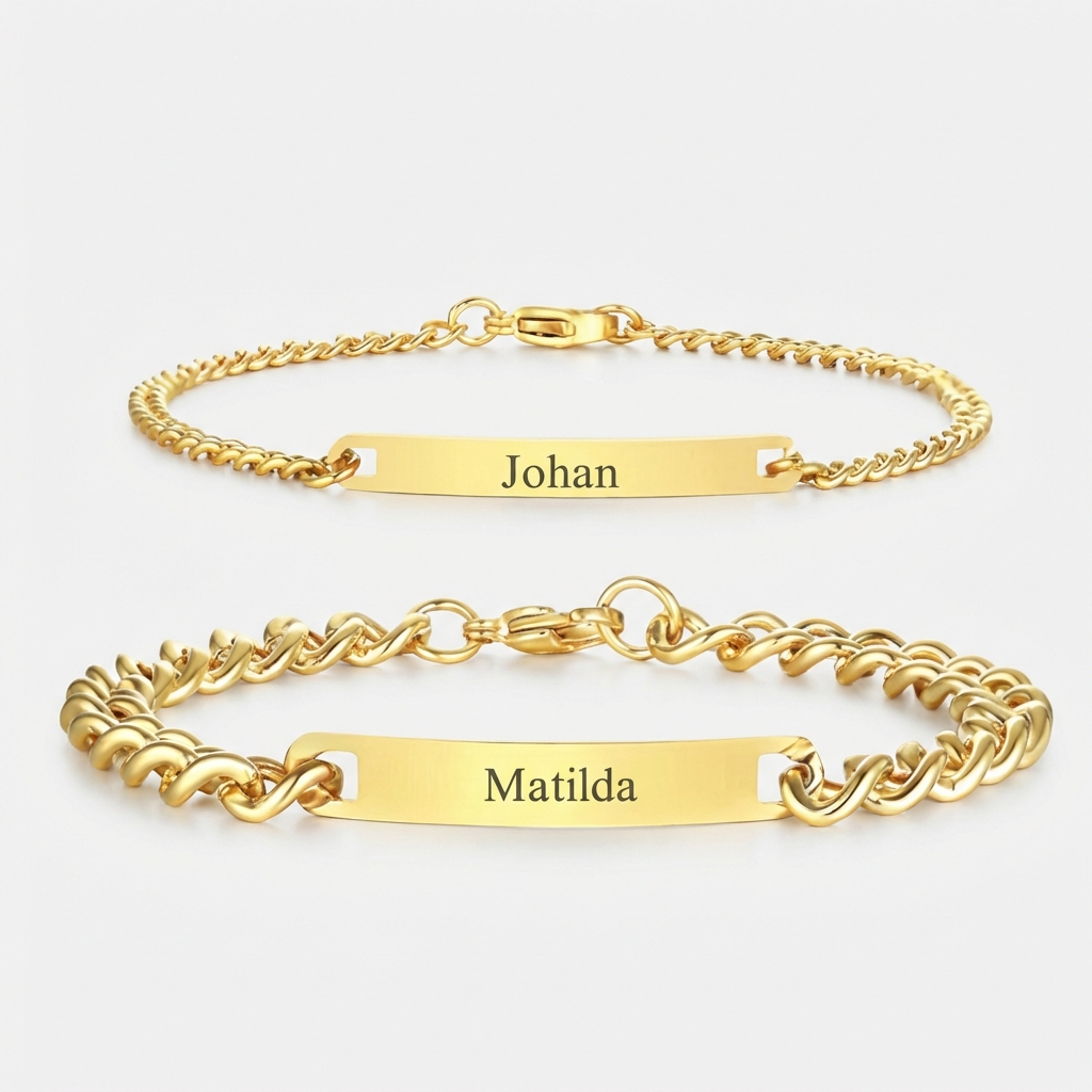 Personalized Bracelets for Couples