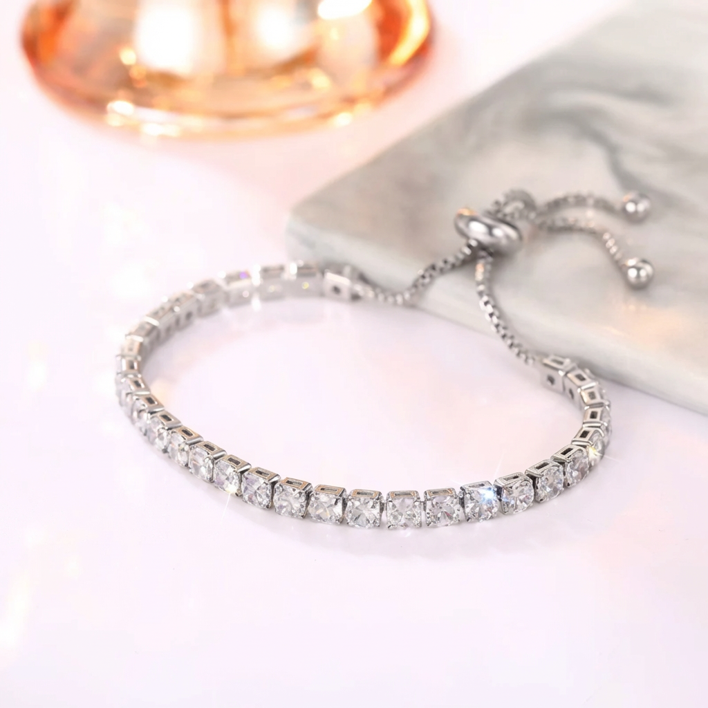 Adjustable Tennis Bracelet